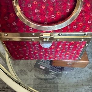 Floral Red Women's Bag. Borsa Bella